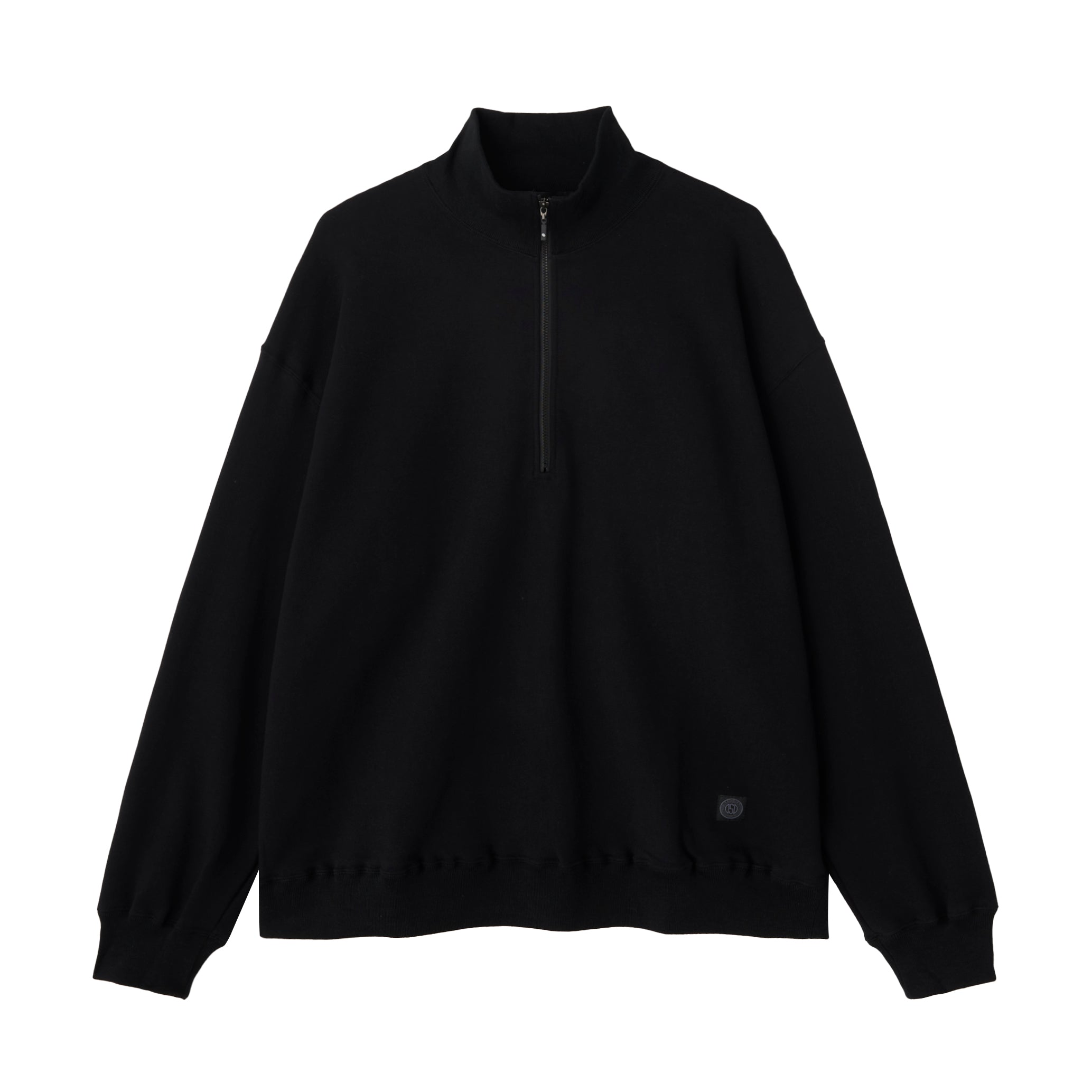 オブシディアン】スウェット ハーフ ジップ プルオーバー – GQ SHOP