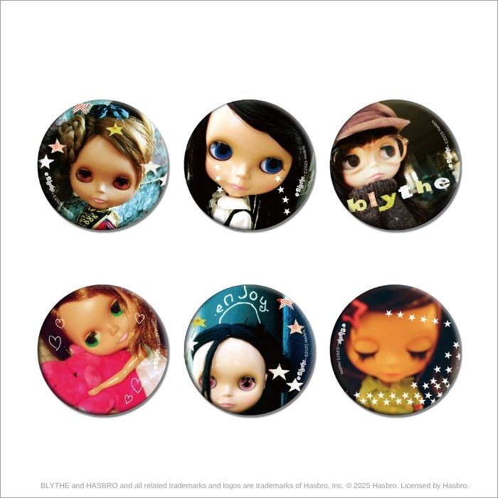 ブライス「ぷくぷく缶バッジ」- 今日もお散歩日和。 – Junie Moon