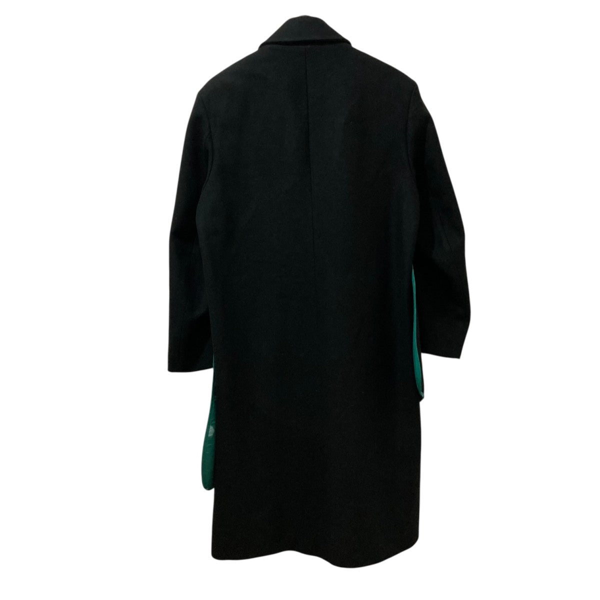 NAMACHEKO(ナマチェコ) Berzi コート ブラック×グリーン サイズ S