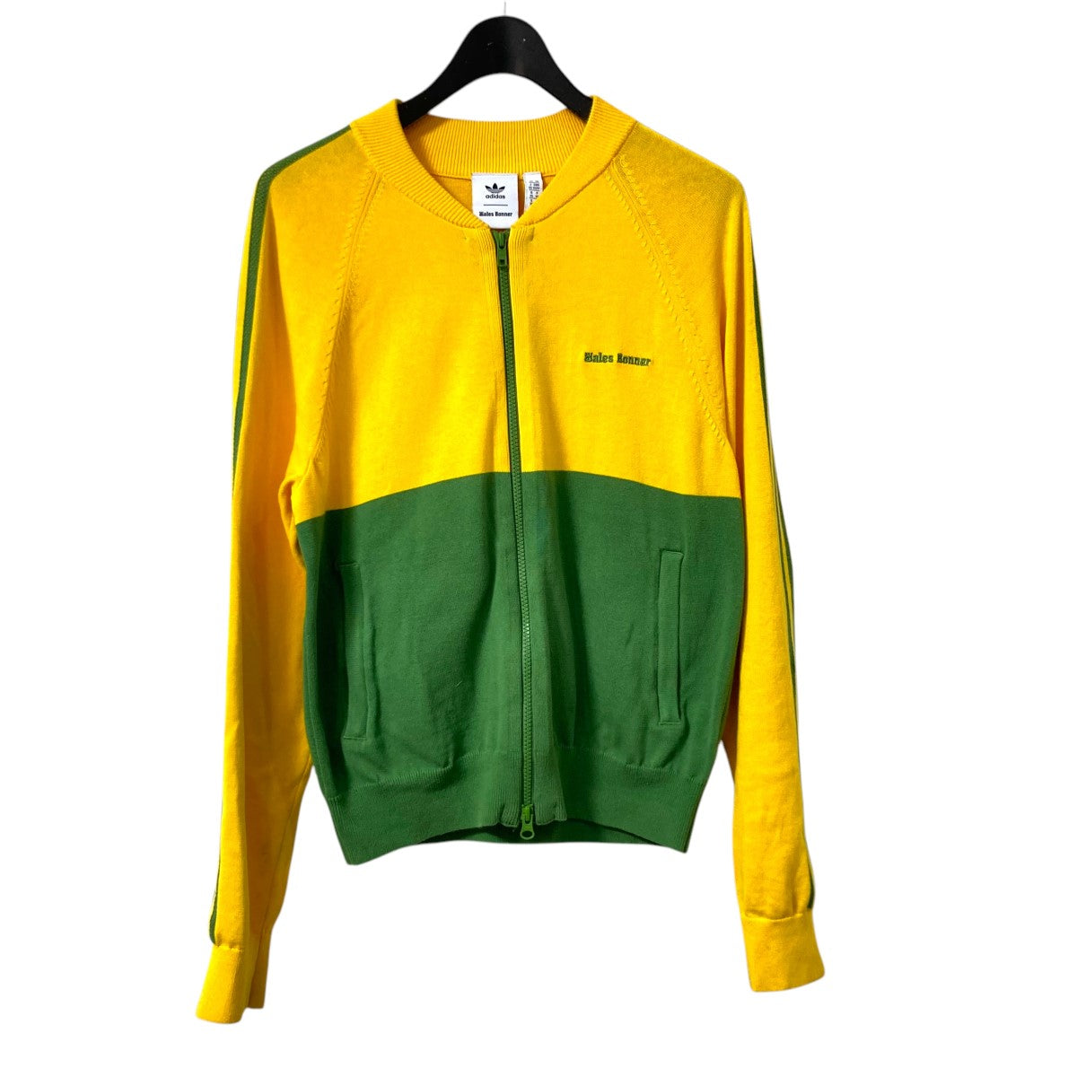 adidas×WALES BONNER 24SSWB N KNIT TTツートンカラーニットトラック