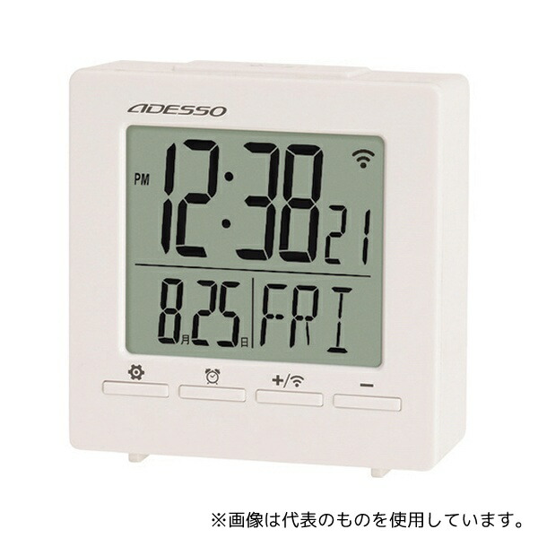 楽天市場】アデッソ【クオーツ】目覚まし時計 OKITE! オキテ ES-01