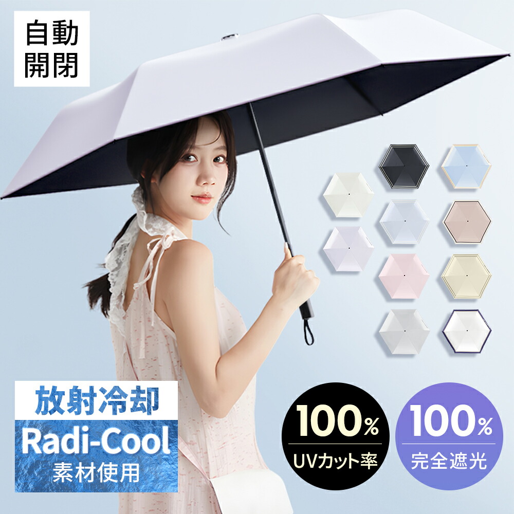 楽天市場】ラディクール Radi-cool ゼロアンド -0＆ 晴雨兼用日傘 55cm