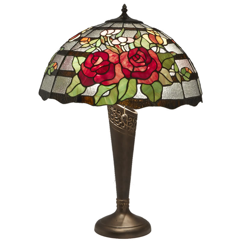 楽天市場】輸入照明 ガレコレクション 2灯テーブルスタンド Rose 薔薇