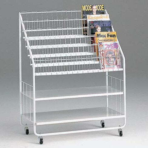 楽天市場】コンビニの雑誌ラック 90cm幅 kkkez 学校 カタログスタンド