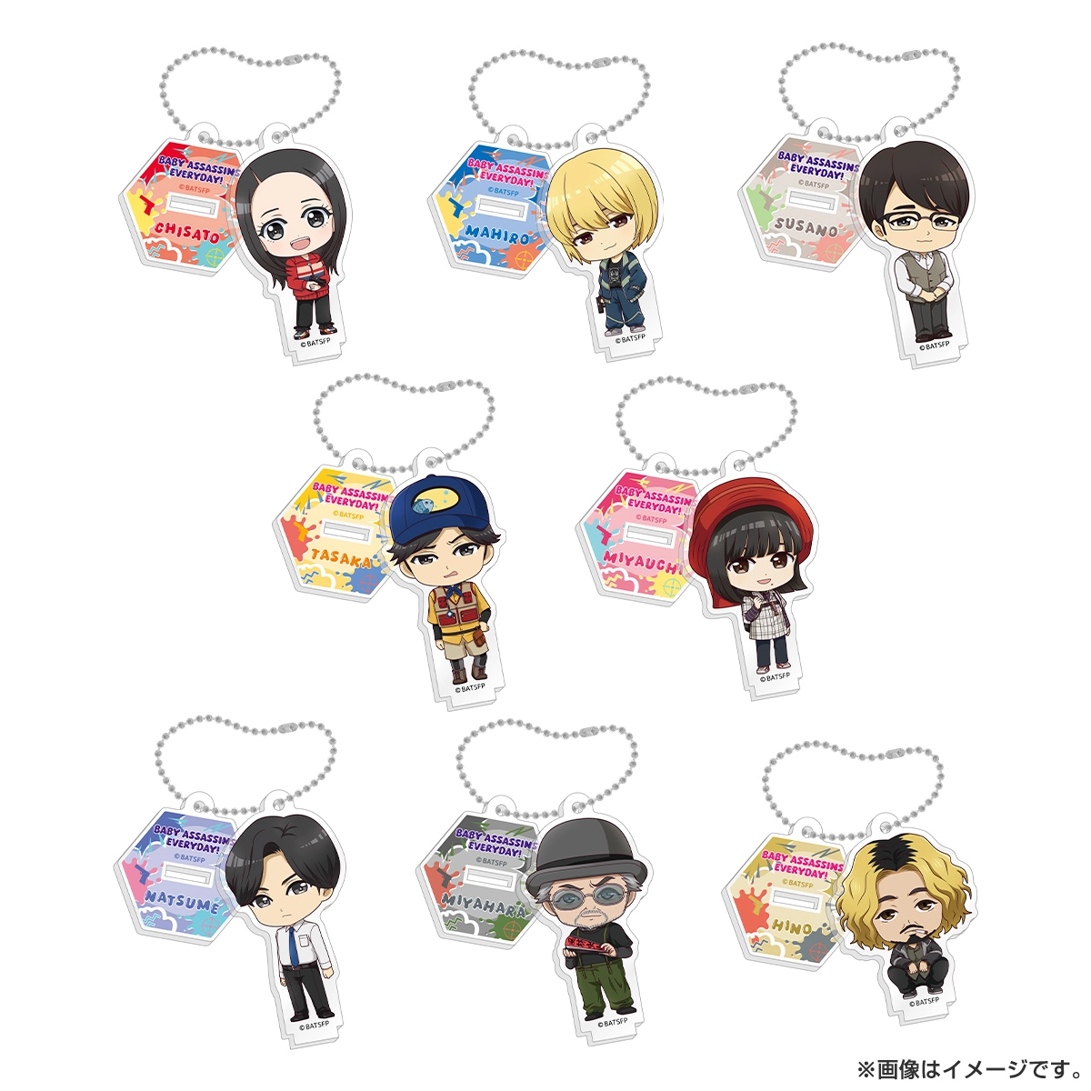 ベイビーわるきゅーれ エブリデイ！ トレーディングアクリルスタンド