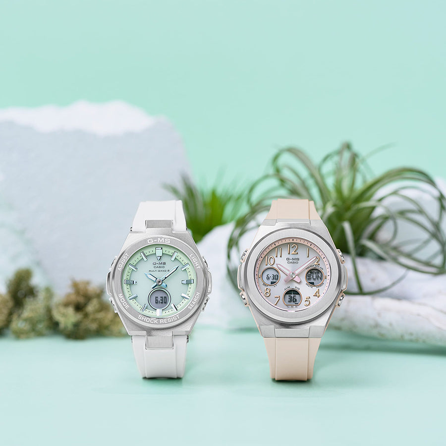 BABY-G G-MS MSG-W200FE-7AJF レディース 電波ソーラー アナデジ
