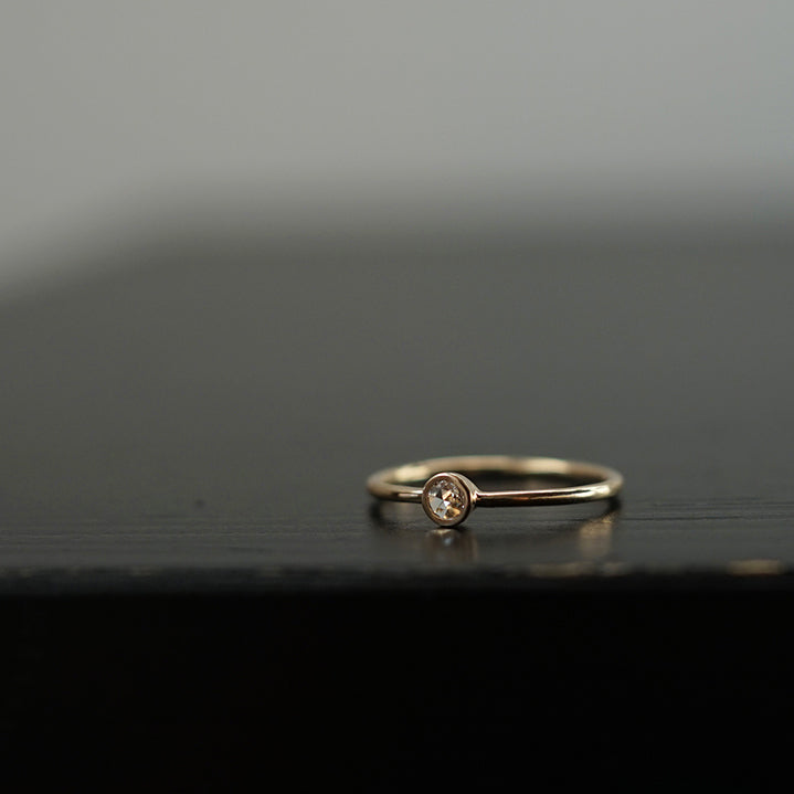 Toile by Atelier d'antan：Rosecut Dia Ring A301202AR201