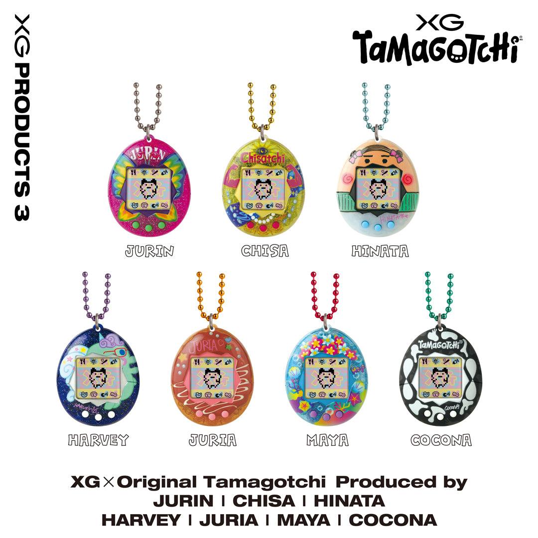 XG × Original Tamagotchi Produced by HINATA – XGALX OFFICIAL SHOP