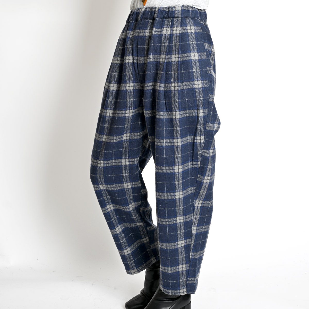 marai（マーライ） イージーパンツ チェックパンツ レディース