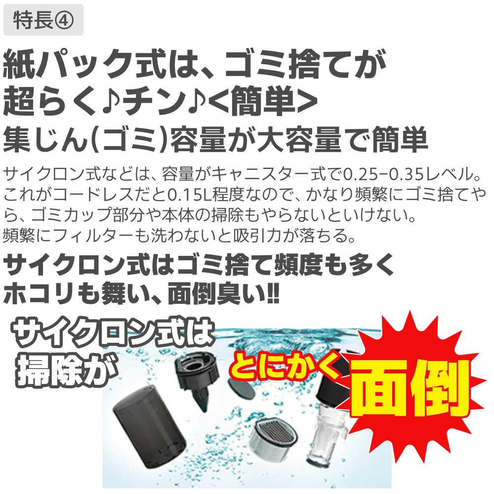 三菱電機（MITSUBISHI ELECTRIC） 掃除機 紙パック式 ランキング1位
