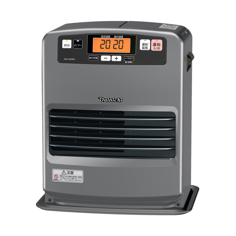 ダイニチ（Dainichi） 石油ファンヒーター FW-3325KC-H マットグレー
