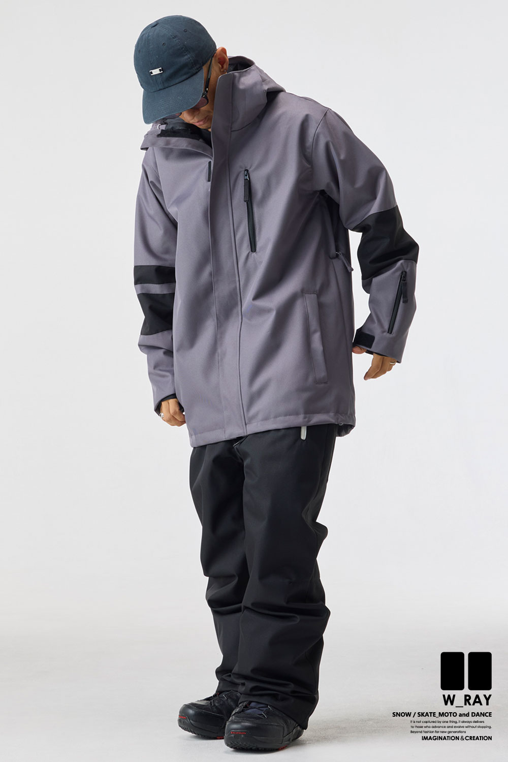 リアリズム スノーボード ウェア メンズ レディース 上下 セット