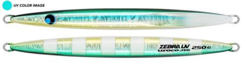 UROCO（ウロコ） ウロコジグオリジナル 250g UVゼブラ ブルーグロー
