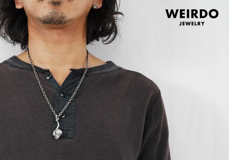 WEIRDO（ウィアード） WEIRDO JEWERLY ジュエリー SKULL PIPO シルバー