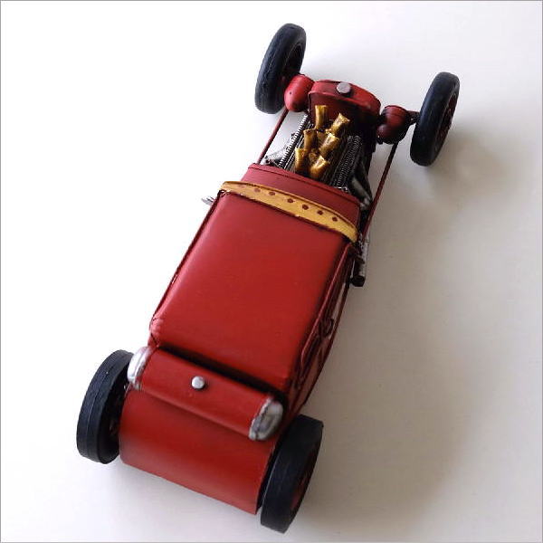 置物 オブジェ スポーツカー おもちゃ アンティーク調 おしゃれ レトロ
