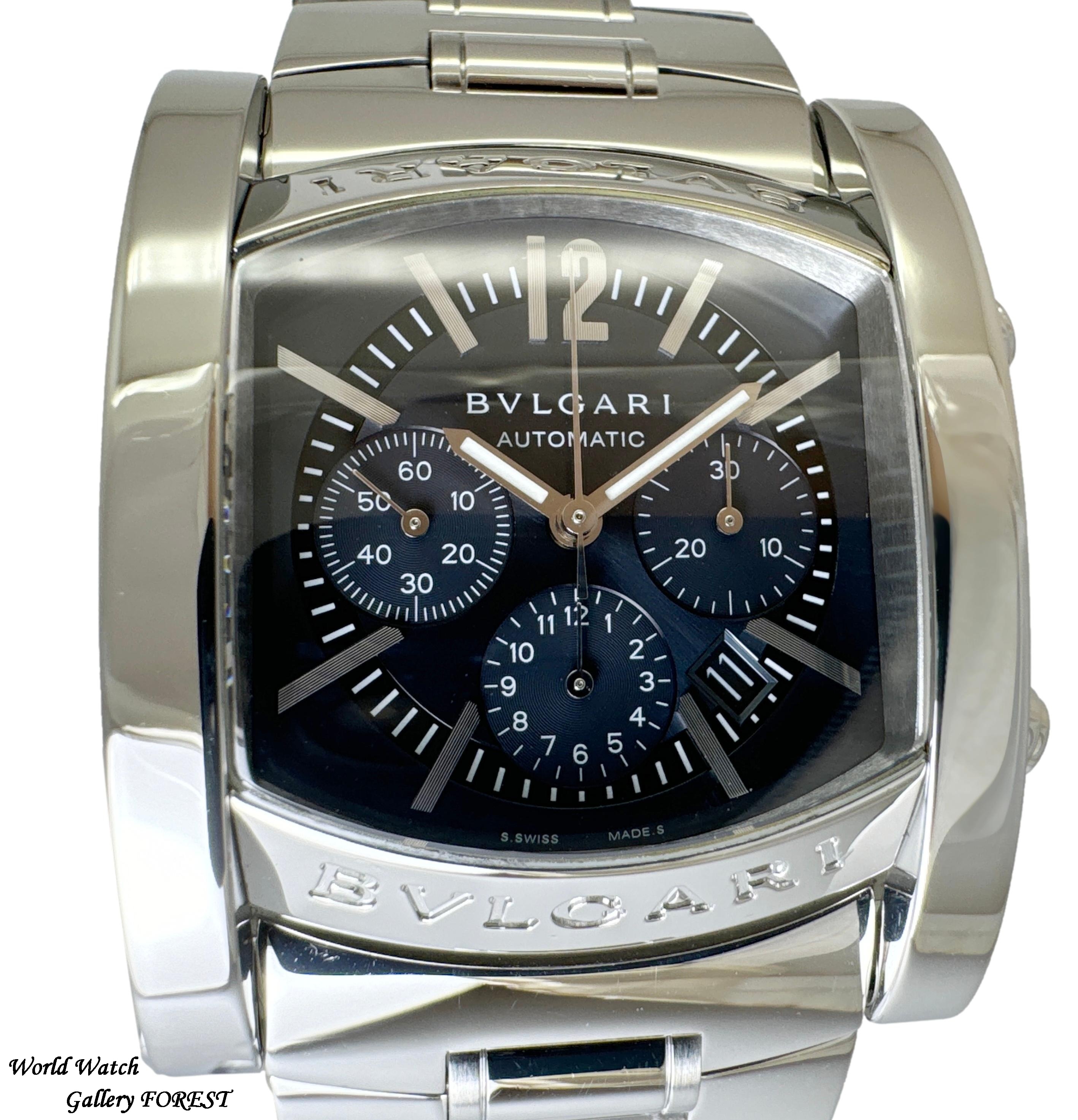 BVLGARI（ブルガリ） アショーマ AA44SCH 中古 メンズ腕時計 クロノ