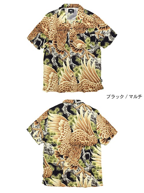 STUSSY（ステューシー） シャツ 半袖 メンズ Big Falcon(stussy shirt