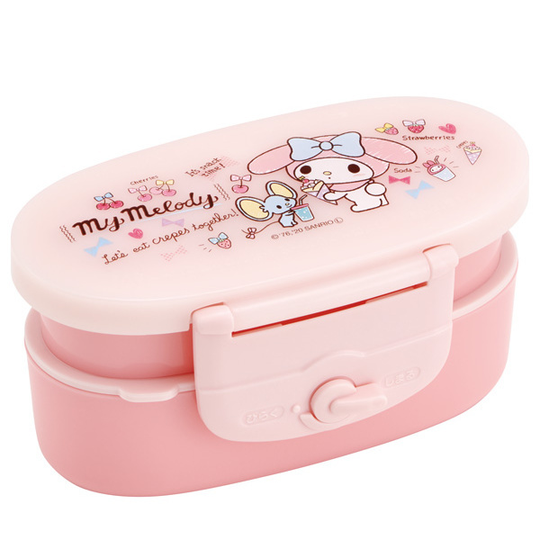 スケーター お弁当箱 2段 410ml ダブルロック ランチボックス マイ