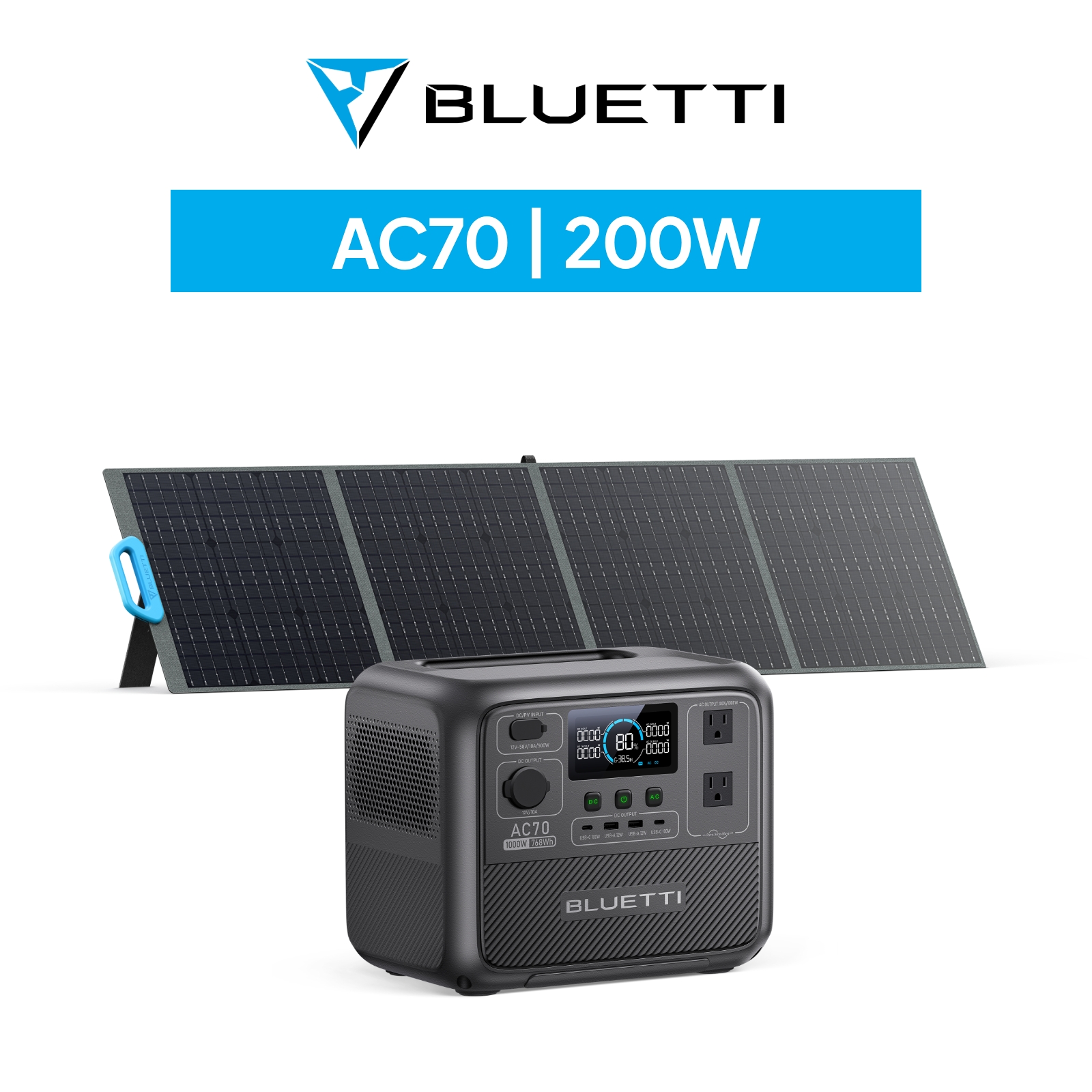 BLUETTI 【大特価！クーポンで71,010円】BLUETTI ポータブル電源