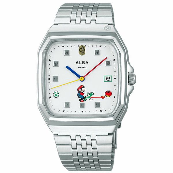 ALBA（SEIKO） スーパーマリオ web限定 ゴールド セイコー アルバ