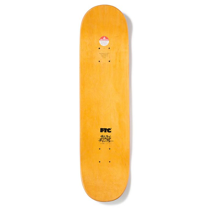 FTC x SAMURAI CHAMPLOO | SAMURAI CHAMPLOO SKATE DECK | LOCKSTOCK