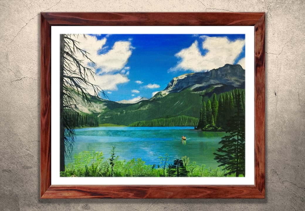 Emerald lake | Shiva's art