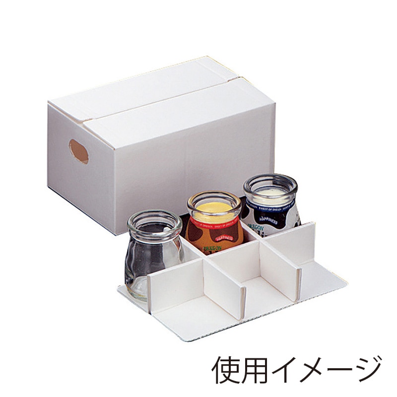 ヤマニパッケージ エコデザートカップ 6ヶ箱 20-266 100セット/箱（ご