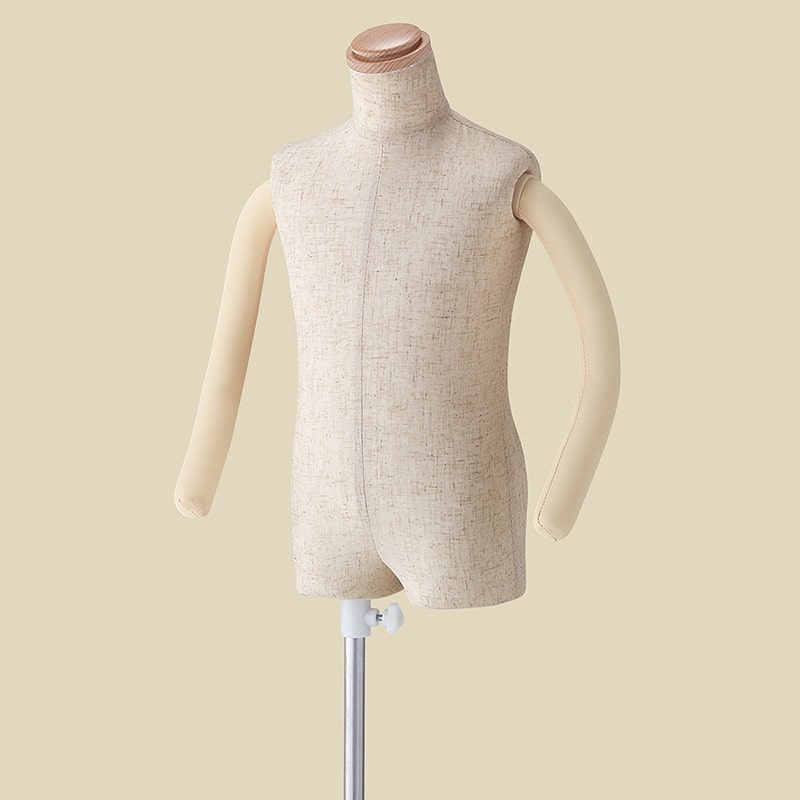 ストア・エキスプレス 子供腕付き芯地張トルソー 身長120cm（7才） 61