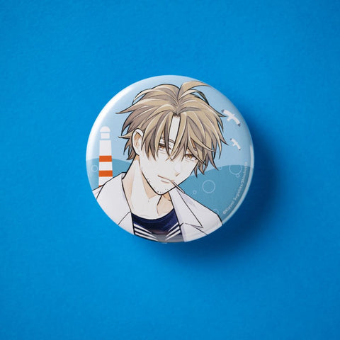 幼魚水族館コラボ『マグメル深海水族館』缶バッジ（大瀬崎湊人