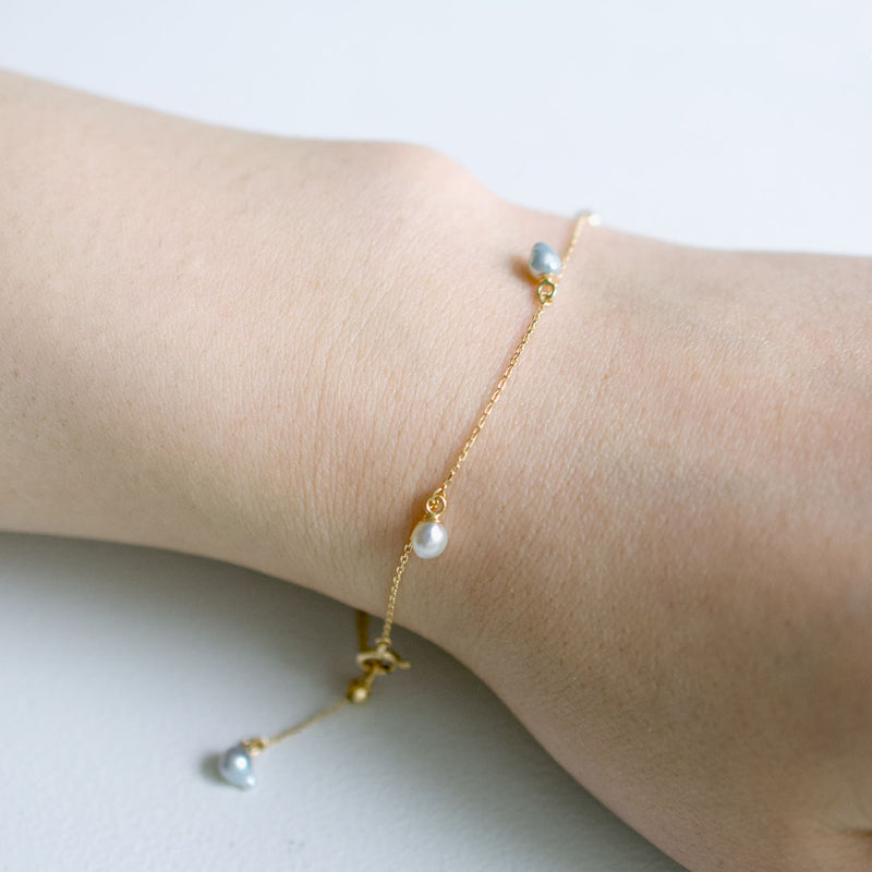 baby akoya pearl bracelet – shinkai jewelry