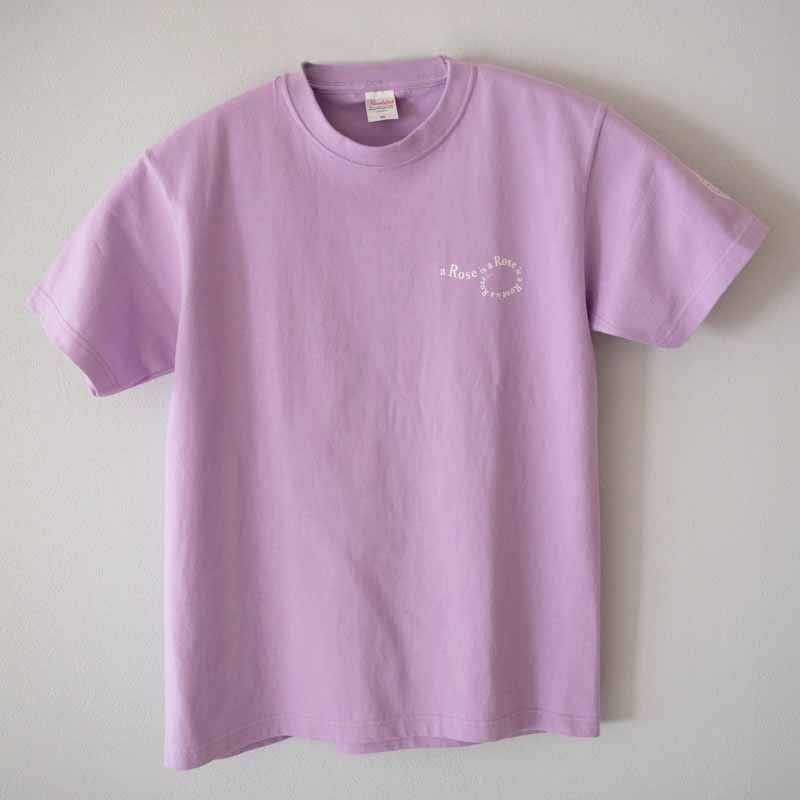 ライトパープル】A rose is a rose Tシャツ｜バラ苗の通販の篠宮バラ園