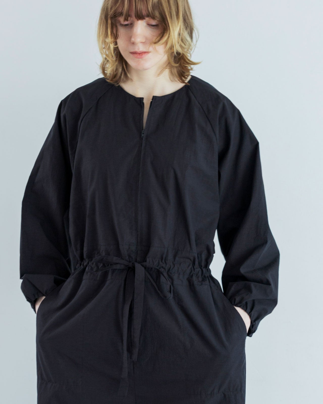 MEYAME HALF ZIP ALL IN ONE (LONG SLEEVE) – Shinzone