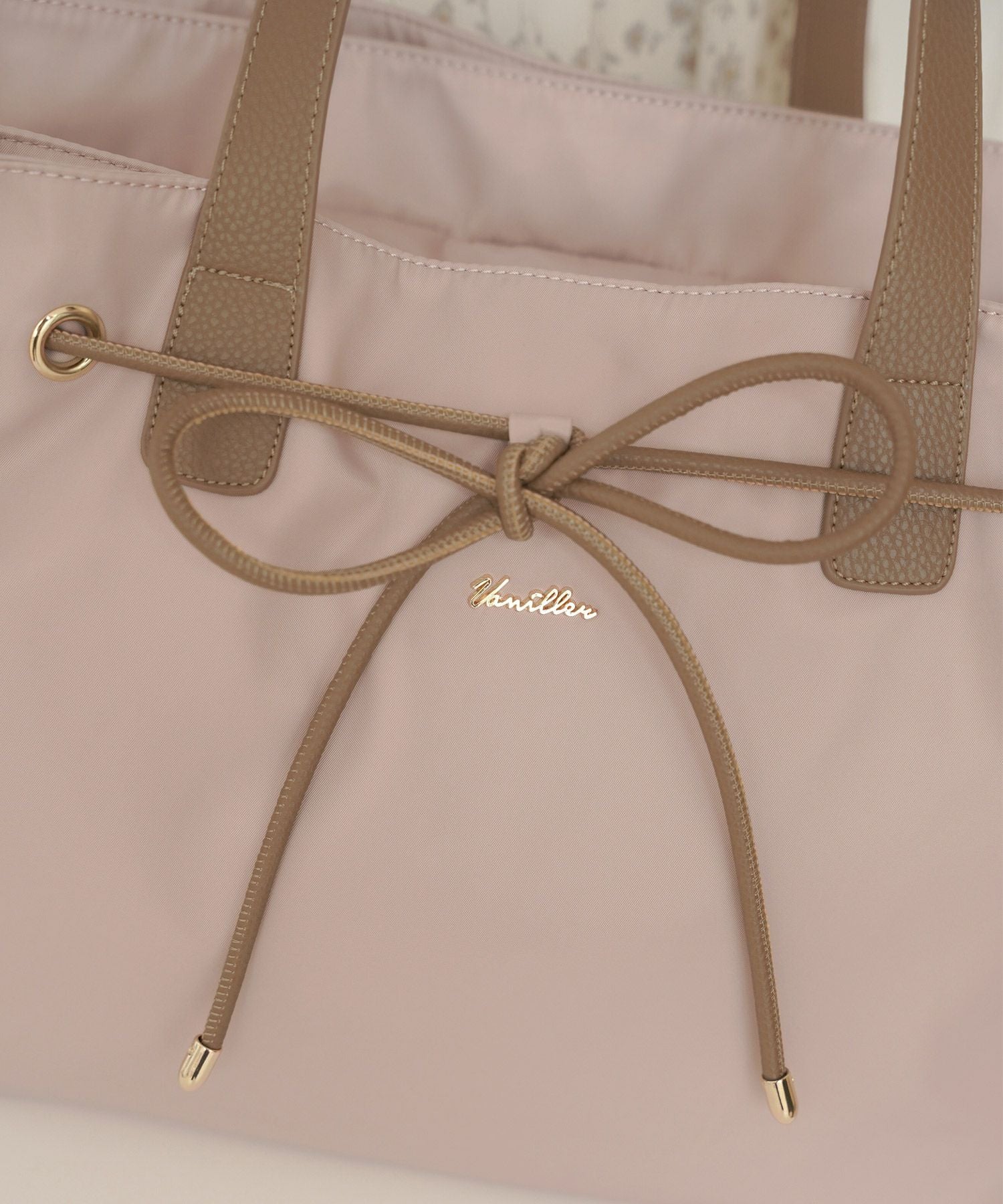 レザーリボン トラベル トートバッグ le reve vaniller 全7色｜lvn911