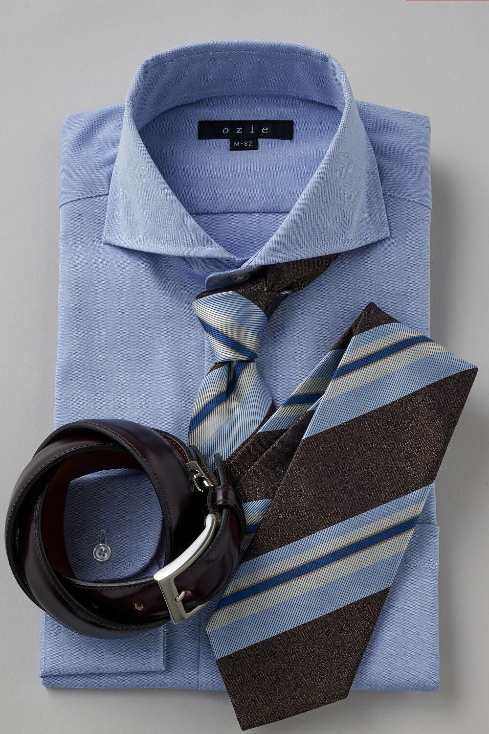 メンズワイシャツ・カッターシャツ 8070-H06A-2-BLUE