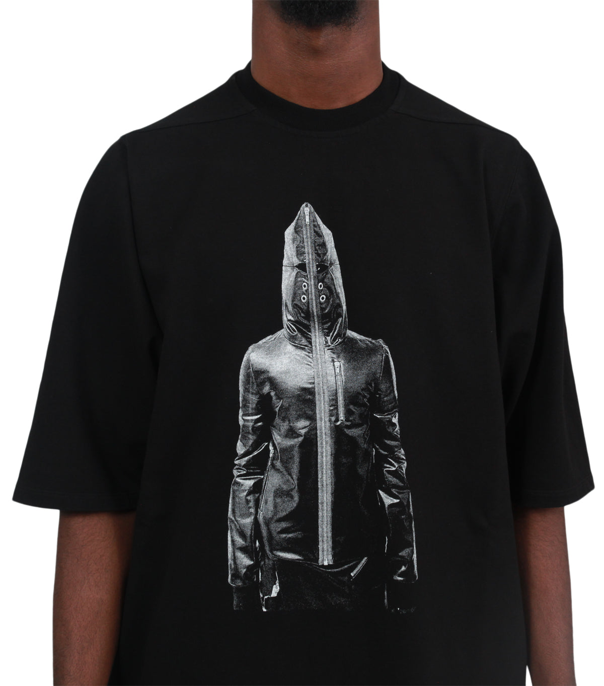 Rick Owens DRKSHDW Jumbo Short Sleeve Tee Black | SOMEWHERE®