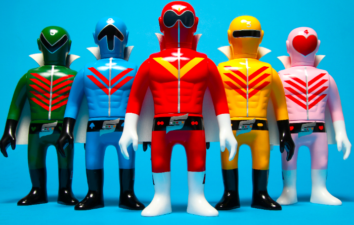 TOEI ART FES.秘密戦隊ゴレンジャー ART HURRICANE 50」」全ソフビ