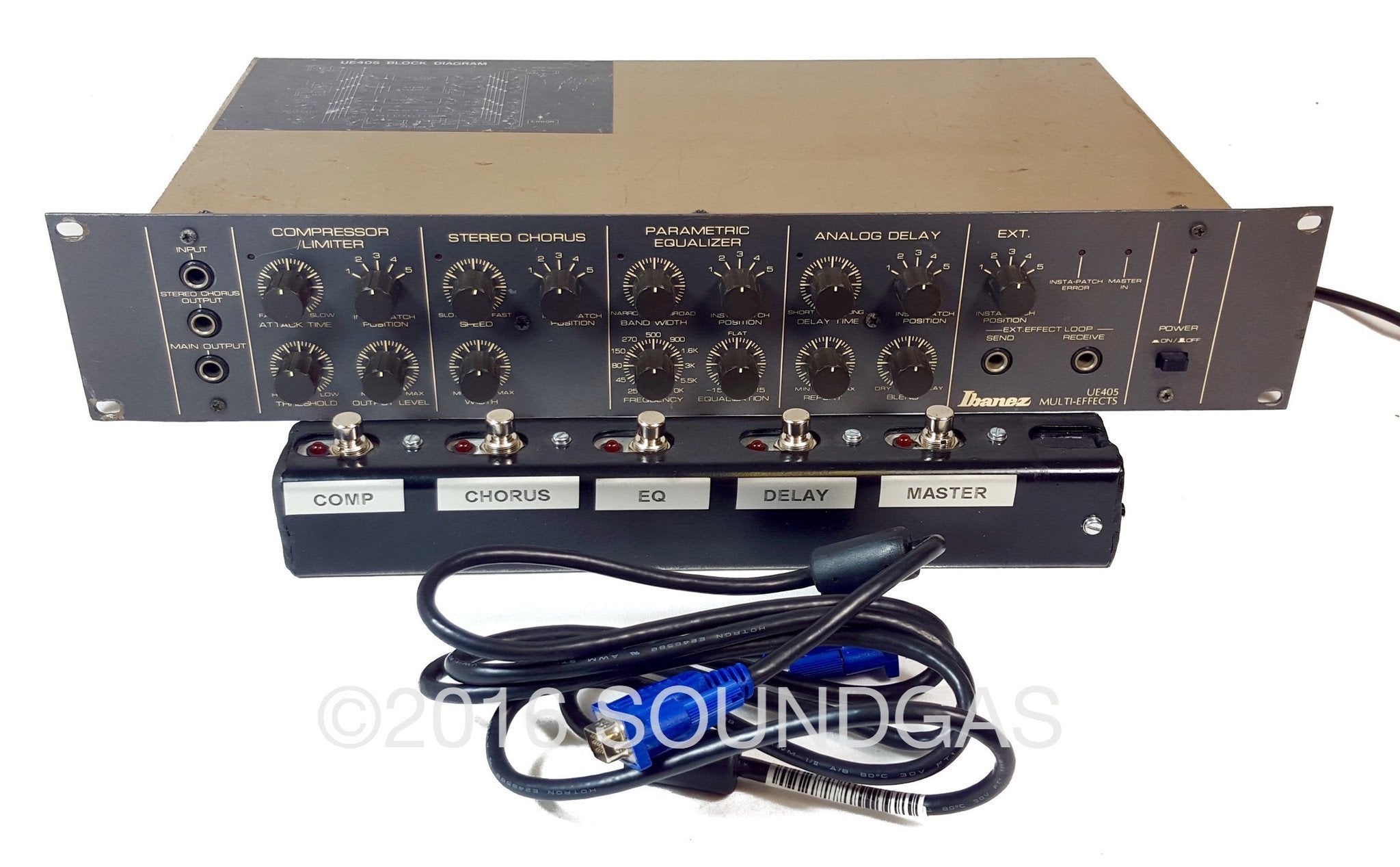 IBANEZ UE-405 Analogue Rack Multi-Effects FOR SALE – Soundgas