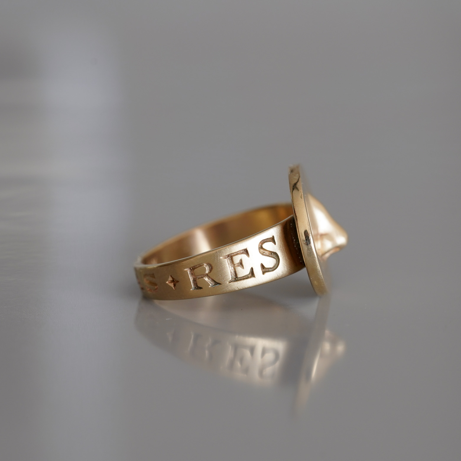 Love Token Ring / Nose 10K (Gabriella Kiss) - SOURCE objects