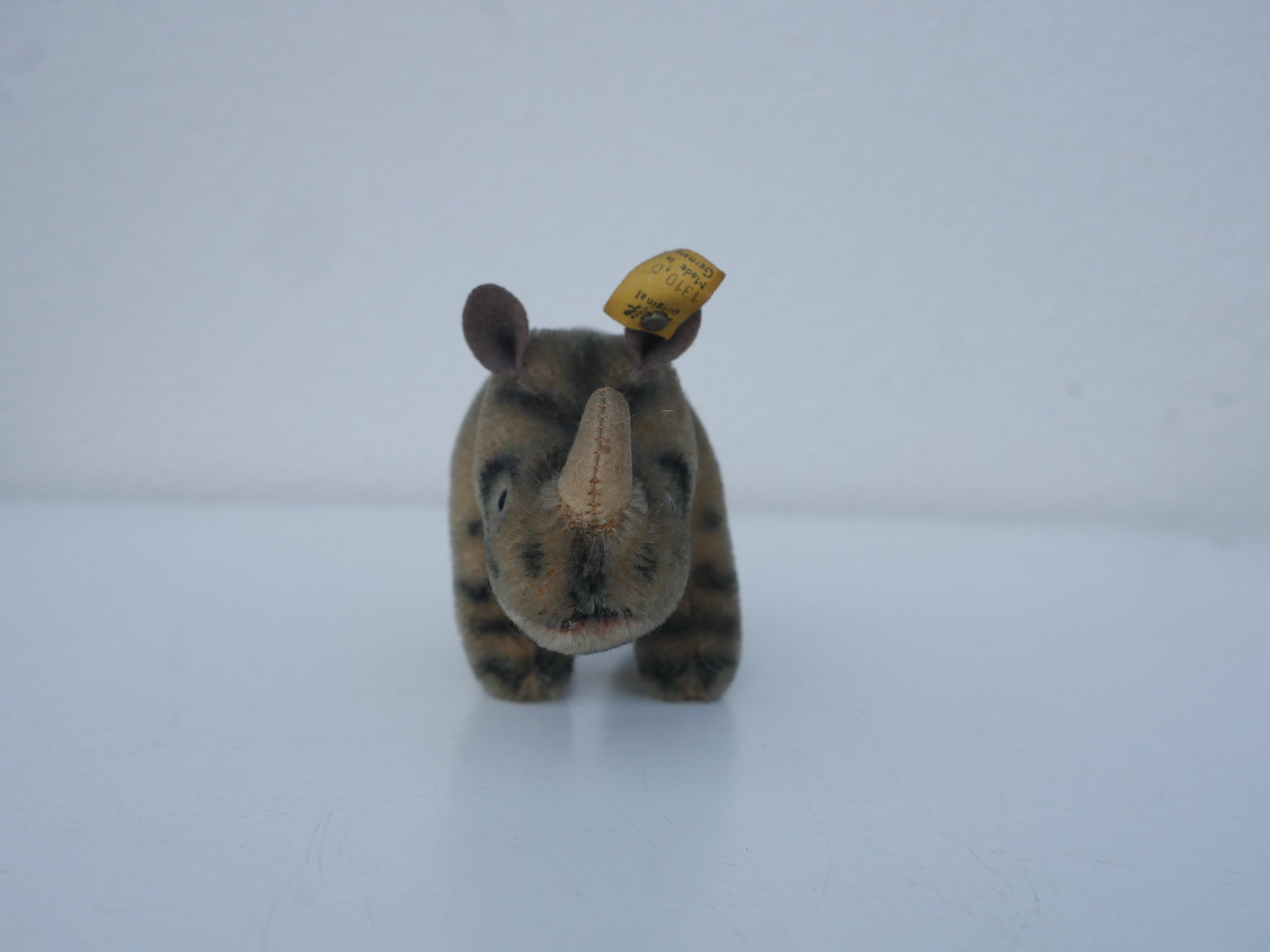 Steiff【Nosy】14cm 1959年～1967年代 ヴィンテージ 黄色タグ シルバー