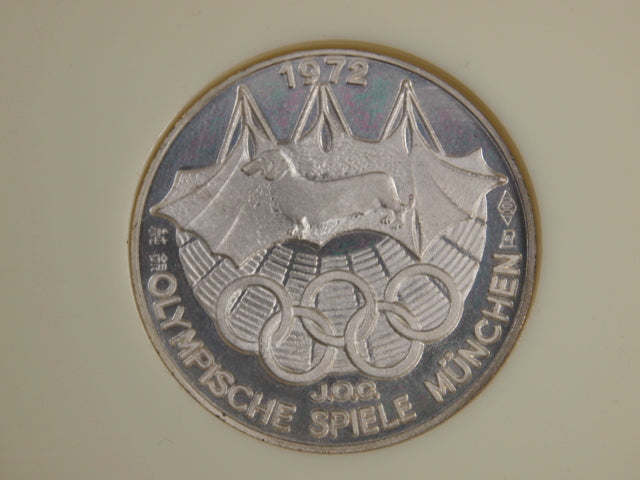 1972年 ミュンヘンオリンピック 記念銀メダル 岡本太郎 – smileantiques