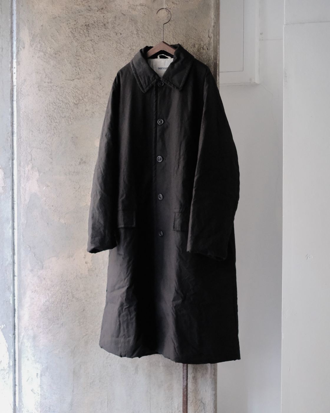 MILU COAT (H Wax) col.Black - Sleepy PEOPLE | スリーピーピープル