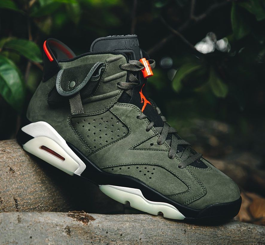 Air Jordan 6 Travis Scott Medium Olive (CN1084-200) | Snrkickz