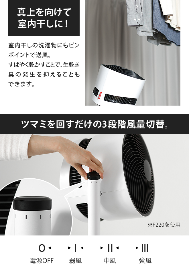 BONECO AIR SHOWER FAN F120 | セレクトショップ・AQUA（アクア）