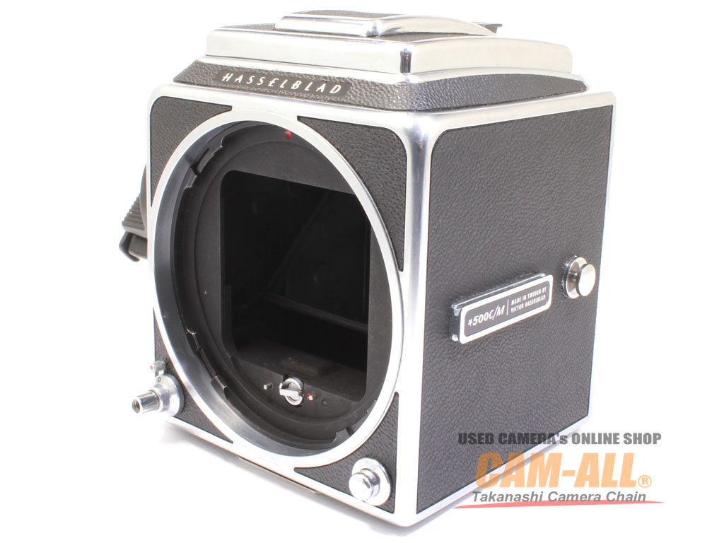 中古 ハッセルブラッド 500CM + CF80mm F2.8 + A-12 II型付き 程度：A