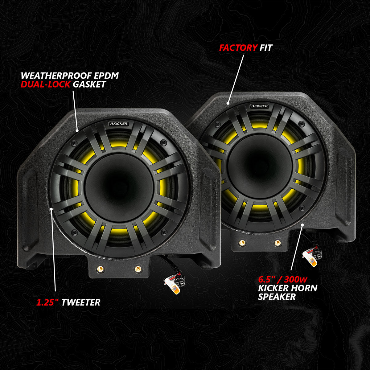 2020-2024 Polaris® RZR PRO Series Phase-6 K-Spec 5-Speaker