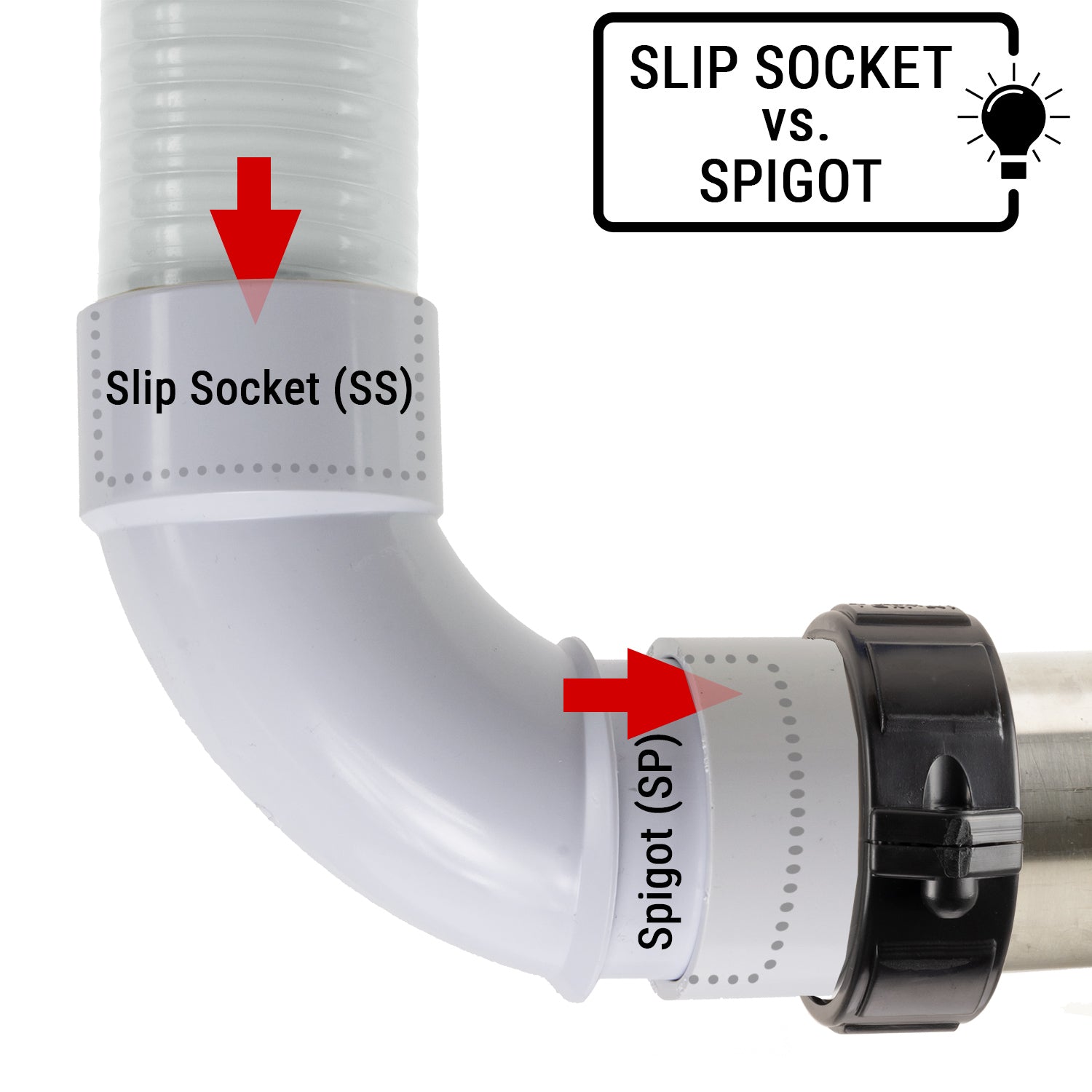 Complete Hot Tub Ozone Jet Assembly - 1/2