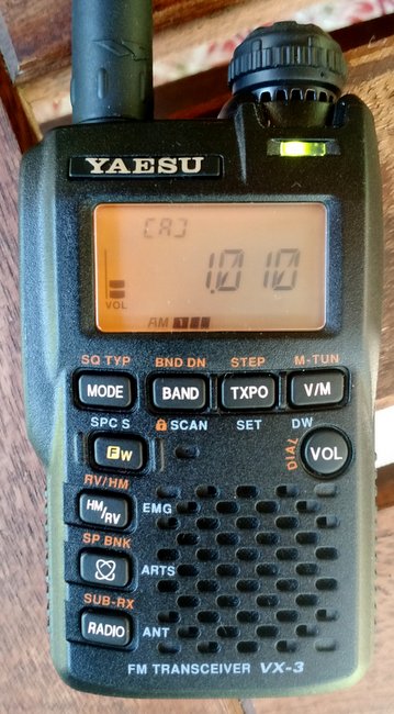 Dave's Yaesu VX-3R notes | The SWLing Post