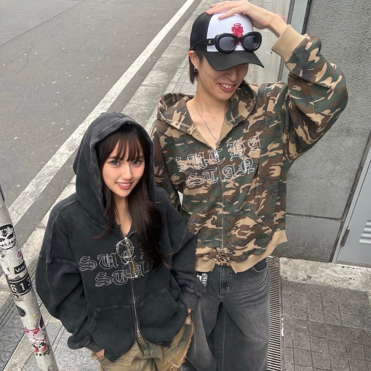 STAN thermal double zip hoodie – Such a Stan