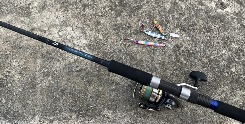 ダイワ】「ショアジギングX」は1万円台の本格ロッド。初心者の