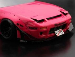 NISSAN 180SX PANDEM V3 ボディ [AD-HB9A] - スーパーラジコン